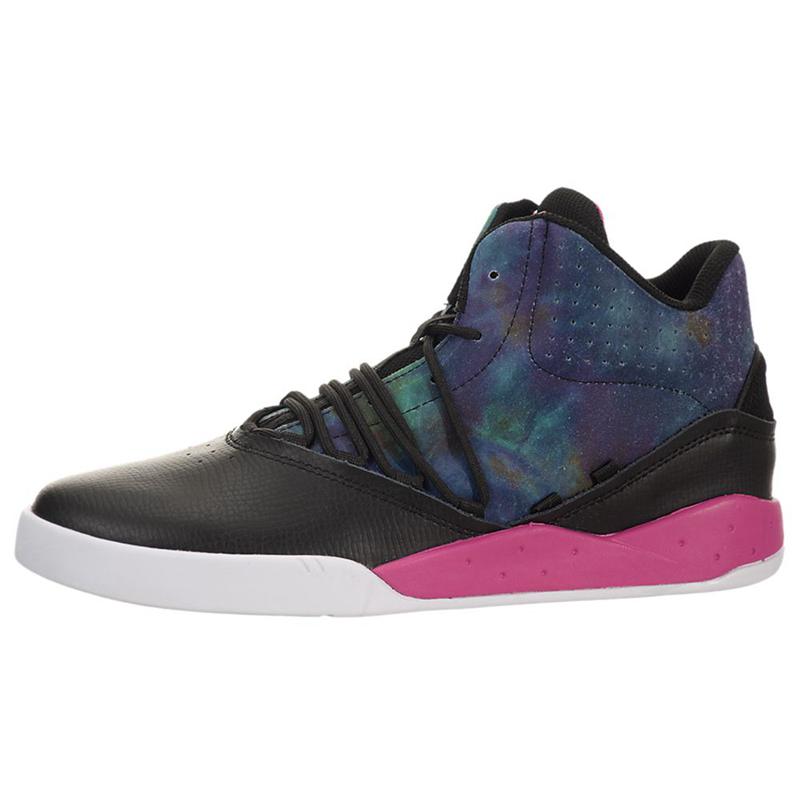 Buty Supra ESTABAN - Sneakersy Damskie - Czarne Kolorowe (LRXU-45832)